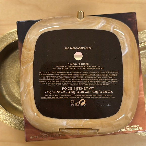 Marc Jacobs Cafe Tan Tastic Glo 200 NIB Omega X Three Blush Bronze Highlight - Picture 6 of 8